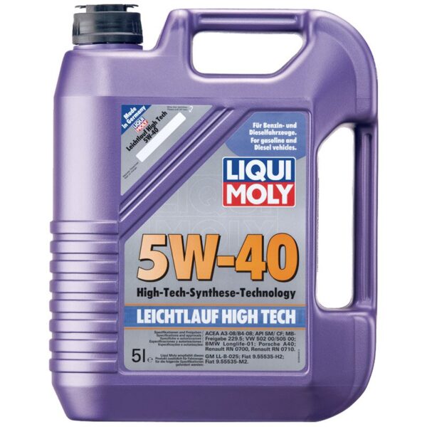 שמן מנוע 5W40 5L liqui moly